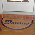 Miami Dolphins NFL Half Moon Outdoor Door Mat