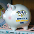 Nashville Predators NHL Ceramic Piggy Bank
