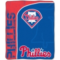 Philadelphia Phillies MLB Micro Raschel Blanket 50" x 60"