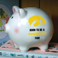 Iowa Hawkeyes NCAA College Ceramic Piggy Bank