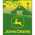 John Deere Farm 60" x 50" Classic Collection Blanket / Throw