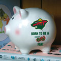 Minnesota Wild NHL Ceramic Piggy Bank