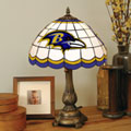 Baltimore Ravens NFL Stained Glass Tiffany Table Lamp