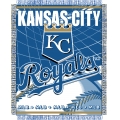 Kansas City Royals MLB 48"x 60" Triple Woven Jacquard Throw