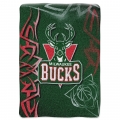 Milwaukee Bucks NBA "Tie Dye" 60" x 80" Super Plush Throw