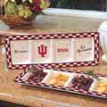 Indiana Hoosiers NCAA College Gameday Ceramic Relish Tray