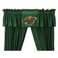 Minnesota Wild Locker Room Window Valance