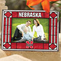 Nebraska Huskers NCAA College 6.5" x 9" Horizontal Art-Glass Frame