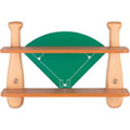 Baseball Bat Shelf