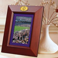 Minnesota Vikings NFL 10" x 8" Brown Vertical Picture Frame