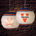 Virginia Cavaliers Cavs NCAA College 18" Rice Paper Lamp