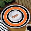 Baltimore Orioles MLB 14" Round Melamine Chip and Dip Bowl