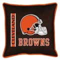 Cleveland Browns Side Lines Toss Pillow