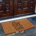 St. Louis Cardinals MLB Rectangular Outdoor Flocked Door Mat