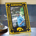 Iowa Hawkeyes NCAA College 9" x 6.5" Vertical Art-Glass Frame