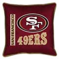 San Francisco 49ers Side Lines Toss Pillow