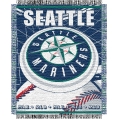 Seattle Mariners MLB 48"x 60" Triple Woven Jacquard Throw