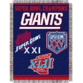 New York Giants NFL "Commemorative" 48" x 60" Tapestry Throw