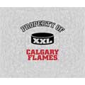 Calgary Flames 58" x 48" "Property Of" Blanket / Throw