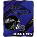 Baltimore Ravens NFL Micro Raschel Blanket 50" x 60"