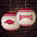 Arkansas Razorbacks NCAA College 18" Rice Paper Lamp