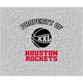 Houston Rockets 58" x 48" "Property Of" Blanket / Throw