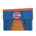 Detroit Pistons MVP Microsuede Window Valance