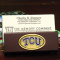 Texas Christian Horned Frogs NCAA College Business Card Holder
