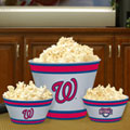 Washington Nationals MLB Melamine 3 Bowl Serving Set