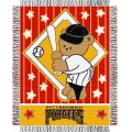 Pittsburgh Pirates MLB Baby 36"x 46" Triple Woven Jacquard Throw