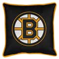 Boston Bruins Side Lines Toss Pillow