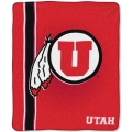 Utah Utes College "Jersey" 50" x 60" Raschel Throw