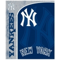 New York Yankees MLB Micro Raschel Blanket 50" x 60"