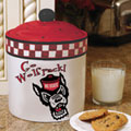 North Carolina State Wolfpack NCAA College Gameday Ceramic Cookie Jar