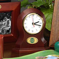 Colorado State Rams NCAA College Brown Desk Clock