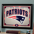 New England Patriots NFL Framed Glass Mirror