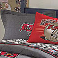 Tampa Bay Buccaneers NFL Team Denim Pillow Sham