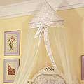 Isabella Grey Toile Mosquitero Crown