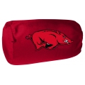 Arkansas Razorbacks NCAA College 14" x 8" Beaded Spandex Bolster Pillow