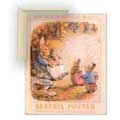 Potter: Fireside Bunnies - Framed Print