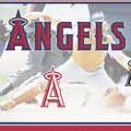 Los Angeles Angels of Anaheim MLB Wall Border