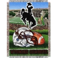 Wyoming Cowboys NCAA College "Home Field Advantage" 48"x 60" Tapestry Throw