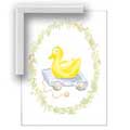 Yellow Ducky - Contemporary mount print with beveled edge