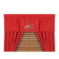 St. Louis Cardinals MLB Microsuede Window Valance