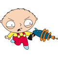 Stewie Ray Gun Fathead Family Guy Wall Graphic