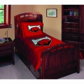 Arkansas Razorbacks NCAA College Twin Comforter Set 63" x 86"