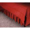 North Carolina State Wolfpack Locker Room Bed Skirt