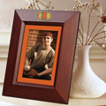 Illinois Illini NCAA College 10" x 8" Brown Vertical Picture Frame