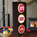 Iowa State Cyclones NCAA College Stop Light Table Lamp