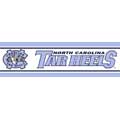 North Carolina Tarheels UNC 5 1/4" Tall Wallpaper Border